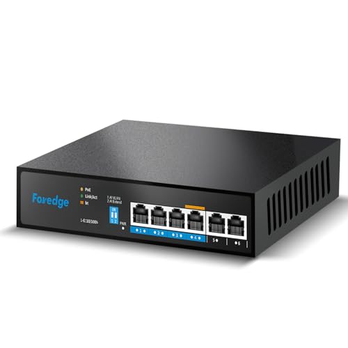 Switch POE 100M 4+2 cổng Foredge AI806M